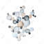 Greyish Bubbles Abstract Canvas | Bedroom Wall Art Decor-119863816
