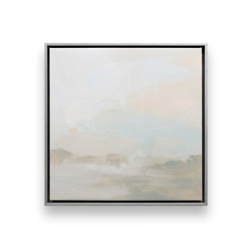 «Dawn's Soft Light II», H 12,75 po x l 12,75 po, Chrome poli