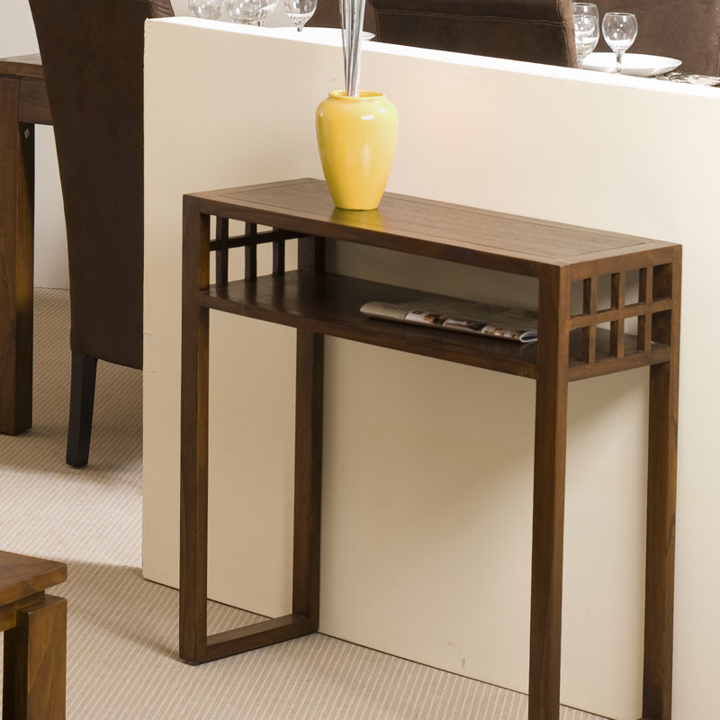 Console Table, Brown