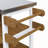 Foldable Outdoor Kitchen Island With Lockable Wheels, Storage, And Towel Rack For Patio Convenience And Mobility-973735631