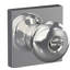 Plymouth Keyed Entry Knob with Collins Trim-1722193194