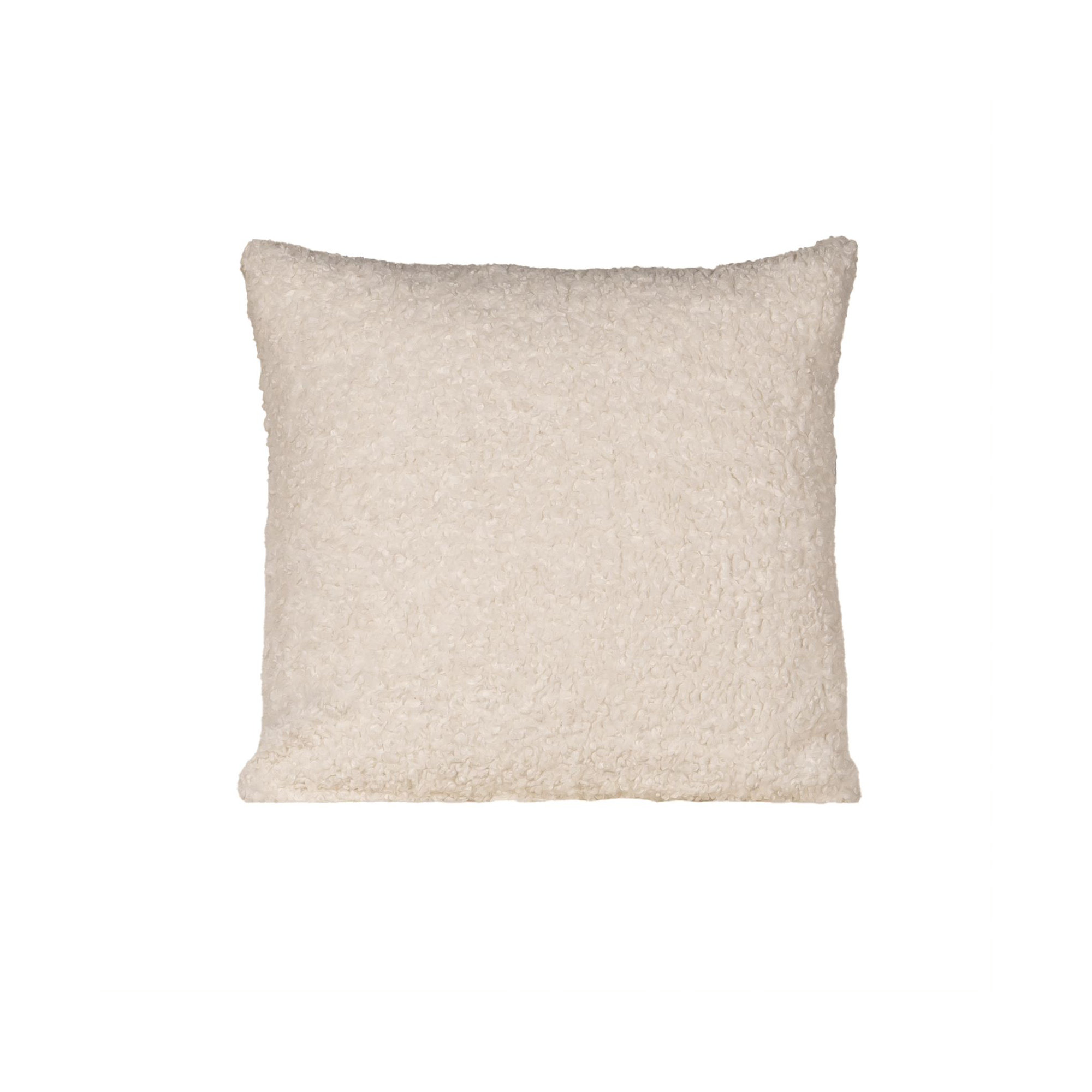 Tiffany Honey 20" x 20" Throw Pillow, Square 20", Ivory, Feather