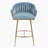 Rukija Upholstered Gold Plated Barstools-120011188