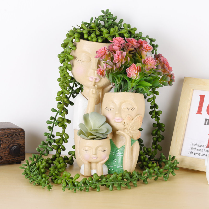 Ensemble de 3 boîtes à fleurs Hariton