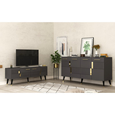 Fechteler 2 Piece Coffee Table Set
