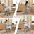 Big & Tall Ergonomic Office Chair, Beige PU Leather, Footrest, 135° Recline, 400 lbs Capacity-468256569