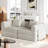 Convertible Sofa Bed, Chenille Sofa, Comes With Two Side Storage Pockets, Two Cushions, Comfortable Foldable Sofa Bed, Suitable For Use In Living Rooms, Bedrooms, And Studies, Carpet Sofa-1560893877