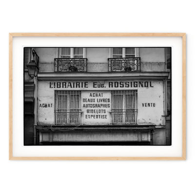 Latin Quarter Library - Picture Frame Photograph on Paper