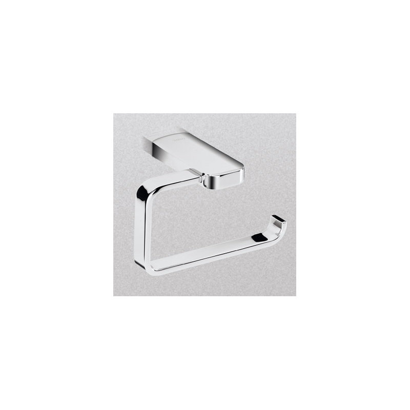 Upton Wall Mounted Toilet Paper Holder, Polished Chrome