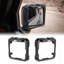 Cadre de pare-pluie en aluminium OMU Genesis Series pour Jeep Wrangler JL 2018 et Jeep Wrangler Gladiator JT 2018+