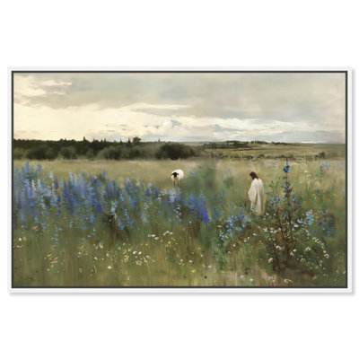 Path of the Shepherd Canvas Religious Art by Art Remedy