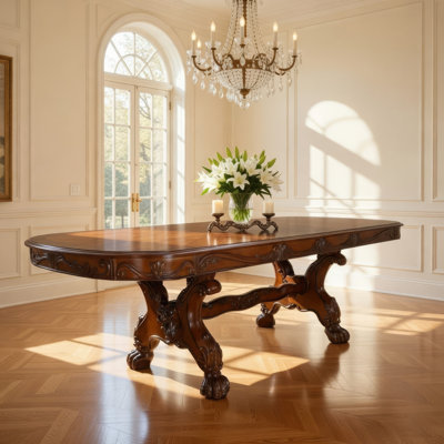 Allbee 46 " Extendable Rectangular Dining Table