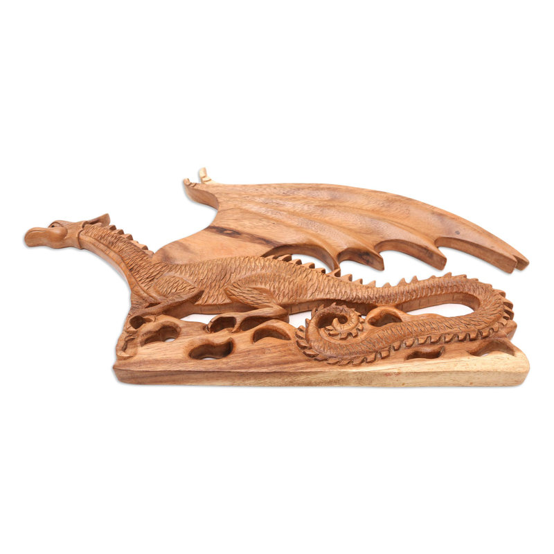 Handmade Fantasy & Sci-Fi Wall Decor on Solid Wood