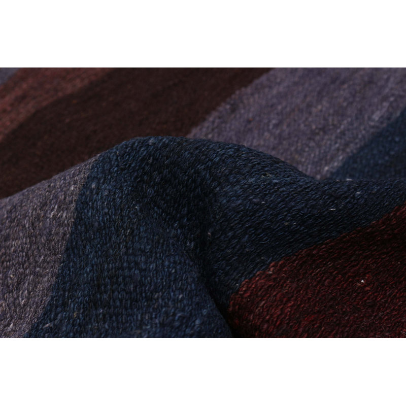 Boho Kilim bleu 9 pi 2 po x 12 pi 8 po