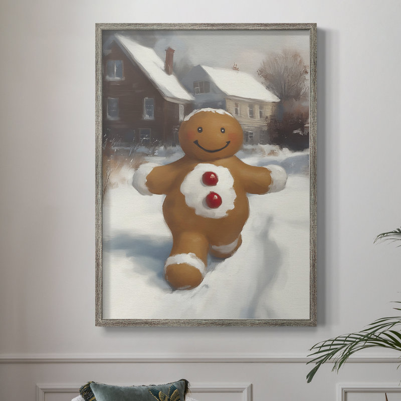 «Christmas Holiday Art», série 2, impression encadrée CCI - bois massif, H 21 po x l 17 po