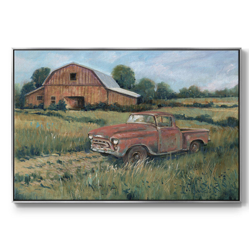 Rusting Away I, reproduction d'art sur toile, H 27 po x l 41 po x P 2 po, Argent