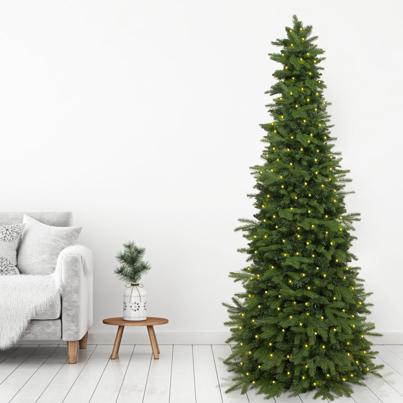90' Lighted Spruce Christmas Tree with Realistic Needles