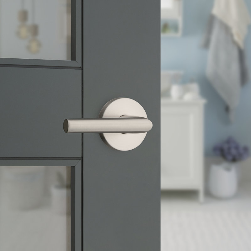 Poignée de porte Milan avec rosette ronde