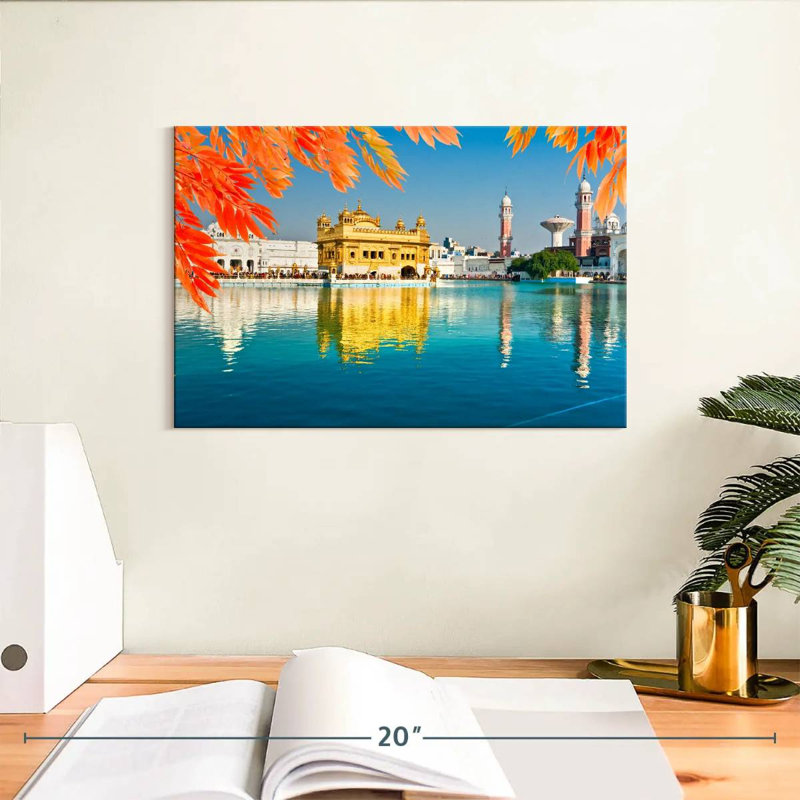 Nicci Scenic Harmandir SAHIB, H 8 po x l 12 po