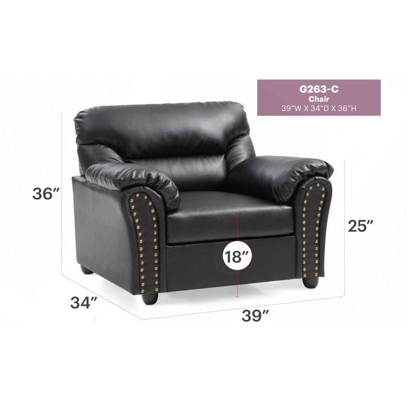 Chaise d'appoint moderne pour tout espace