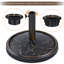 Base de parasol de marché en fer robuste 26,5 lb Servais Servais-265397255