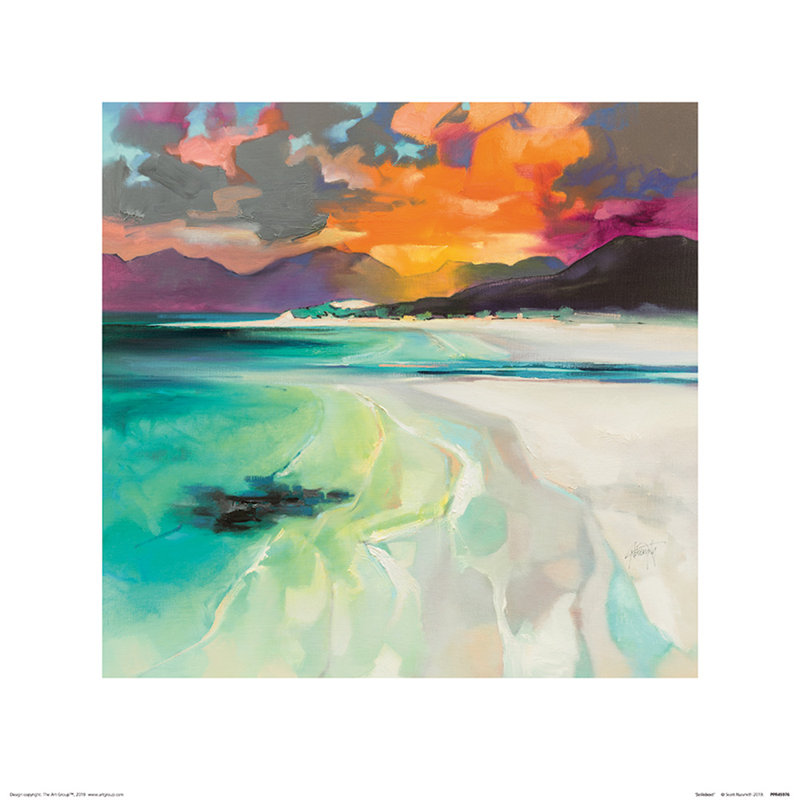 Seilebost by Scott Naismith - Painting, 40cm H x 40cm W x 0.01cm D