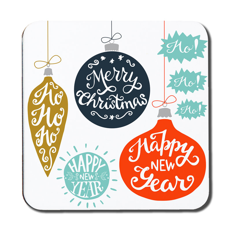 Square 6 Piece Coaster Set