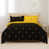 Black/Yellow Doted