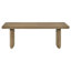 Ensemble de 3 tables basses en bois brun clair Adina-1961747705