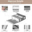 Brayden Studio Fabric Underbed Storage