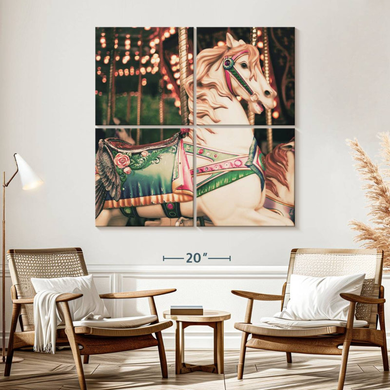 Carrousel de carnaval Kerner, H 57 po x l 57 po