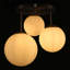 Brent Glass Semi Flush Mount