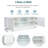 High-gloss Tv Stand With Smart Rgb Lighting & Storage