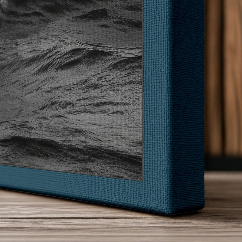 Print, 30x20 - 76.2 x 50.8 cm, Teal Border