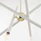 Poco 8 Light Metal Dimmable Sputnik Chandelier