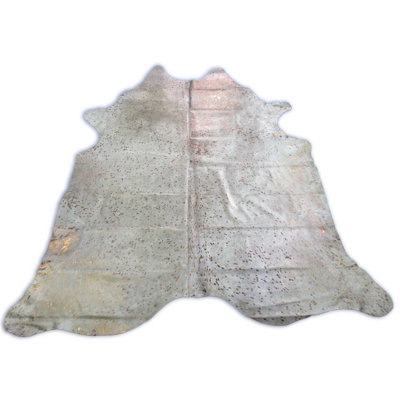 Bronze Metallic Cowhide Rug