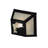Rustic Lodge Steel Flush Mounted Sconce