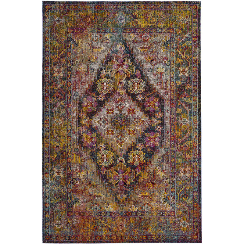 Esponga Espong Navy/Light Blue Rug, Rectangle 122 x 183 cm