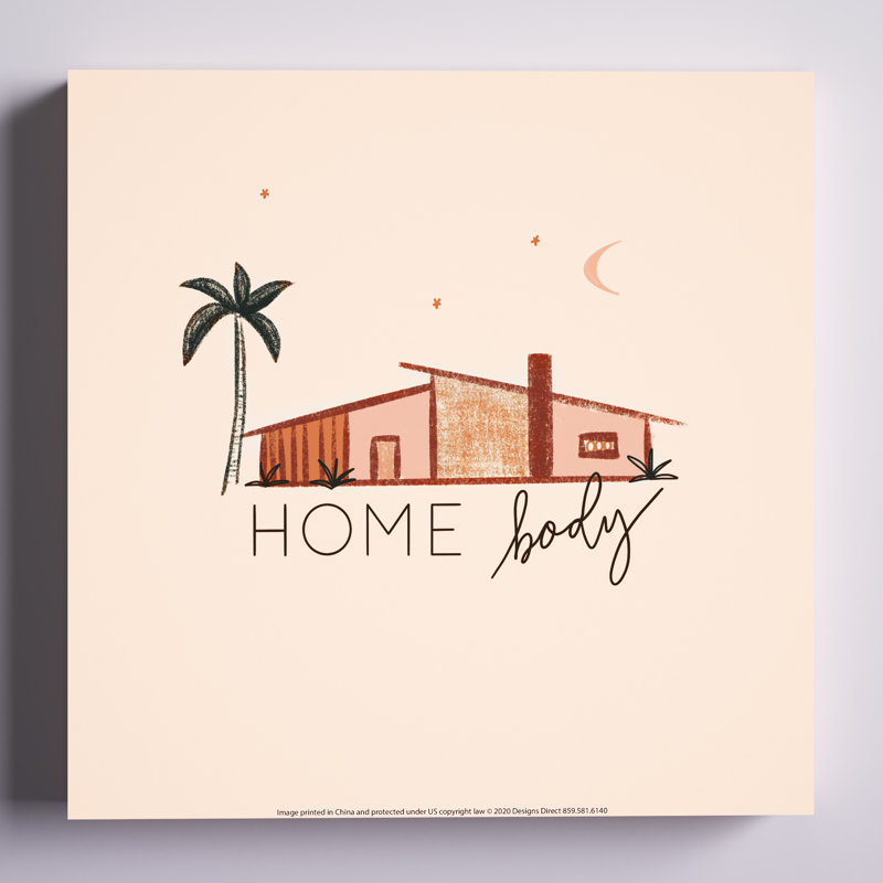Corps Mid Century Home - imprimé, H 12 po x l 12 po