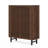 Modern 6-Tier Shoe Cabinet With Louvered Doors,  For Organized And Stylish Storage Solutions-1810863061
