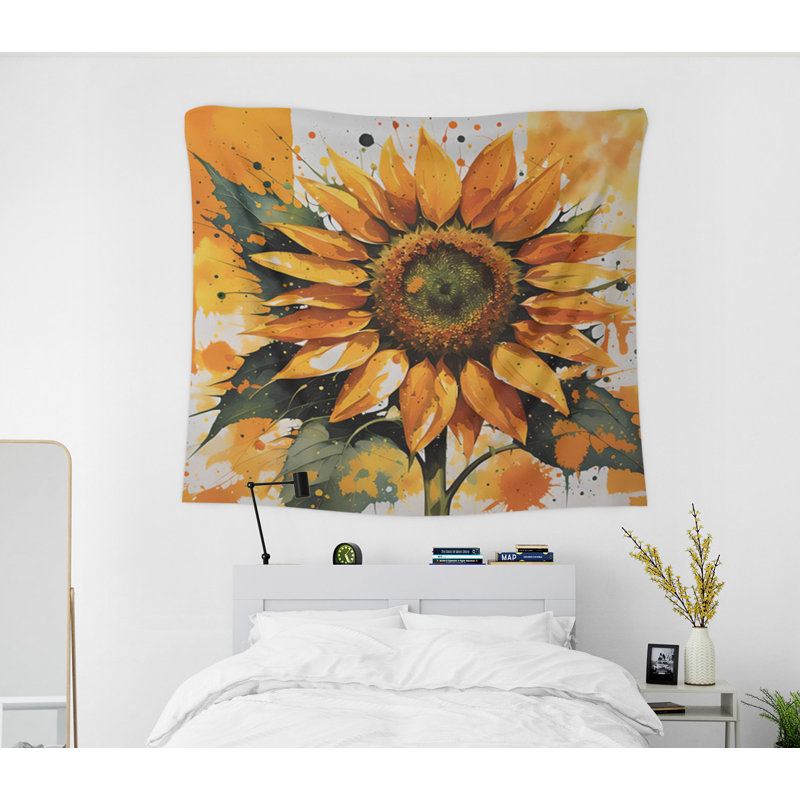Tapisserie murale, H 80 po x l 68 po x P 0,8 po