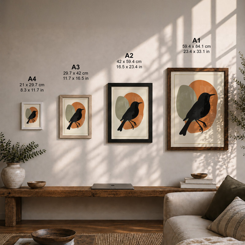 Print, A2 - 59.4 x 42.0 cm, Oak