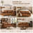 Aisha 69.7'' Faux Leather Sofa-123819560