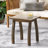 Wood End Table