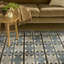 Tapis bleu Maridee-368605011