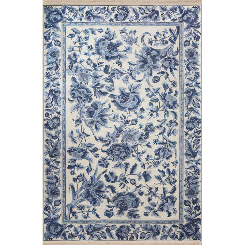 Tapis rectangulaire Virgen, Rectangle 2 pi 8 po x 5 pi