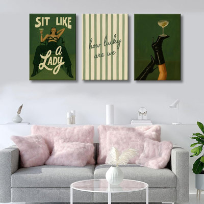 3 Piece Wrapped Canvas Print
