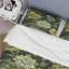 Ensemble de housse de couette damassé tropical vert jungle-613411331