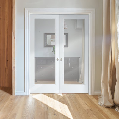 Portes françaises en verre