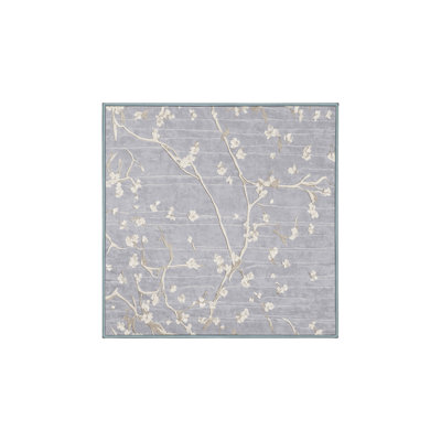 Machine Washable Blue Area Rug